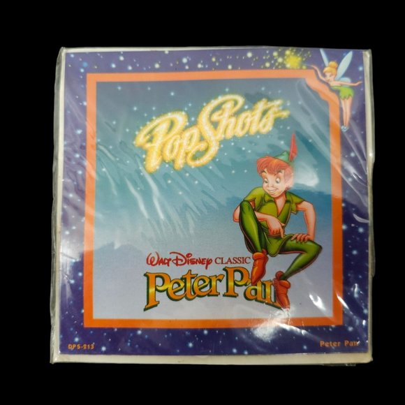 Pop Shots Pop Up Peter Pan 3D Cards Walt Disney Happy Birthday Lot OLD STOCK - Picture 3 of 13
